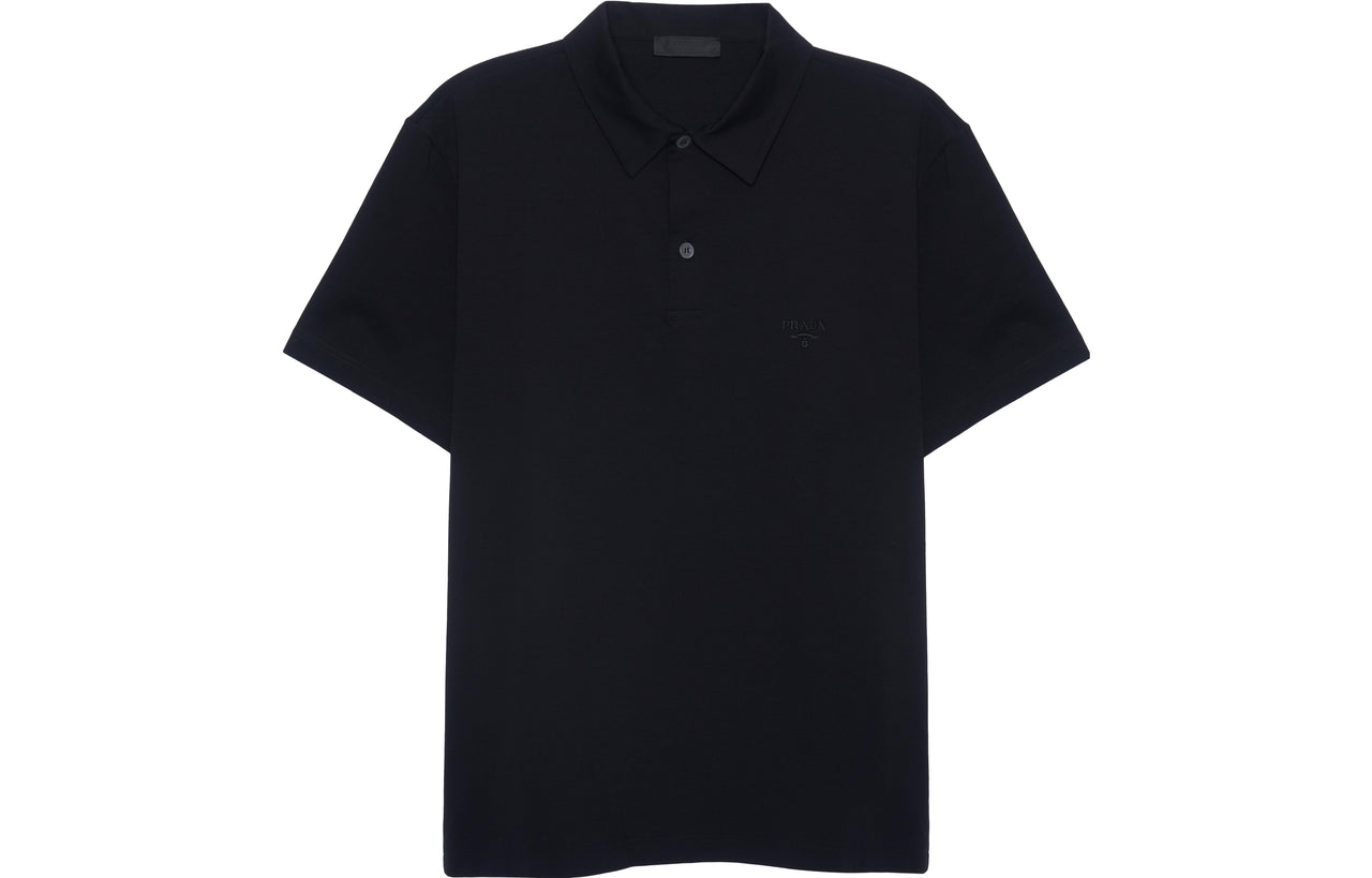PRADA Polo Shirts Men Black