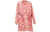 HERMES Long-Sleeved Dresses Women's Quartz Pink