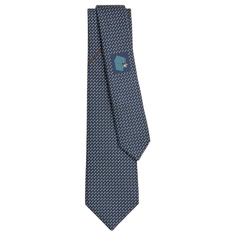 HERMES - Ties Men's Marine Blue