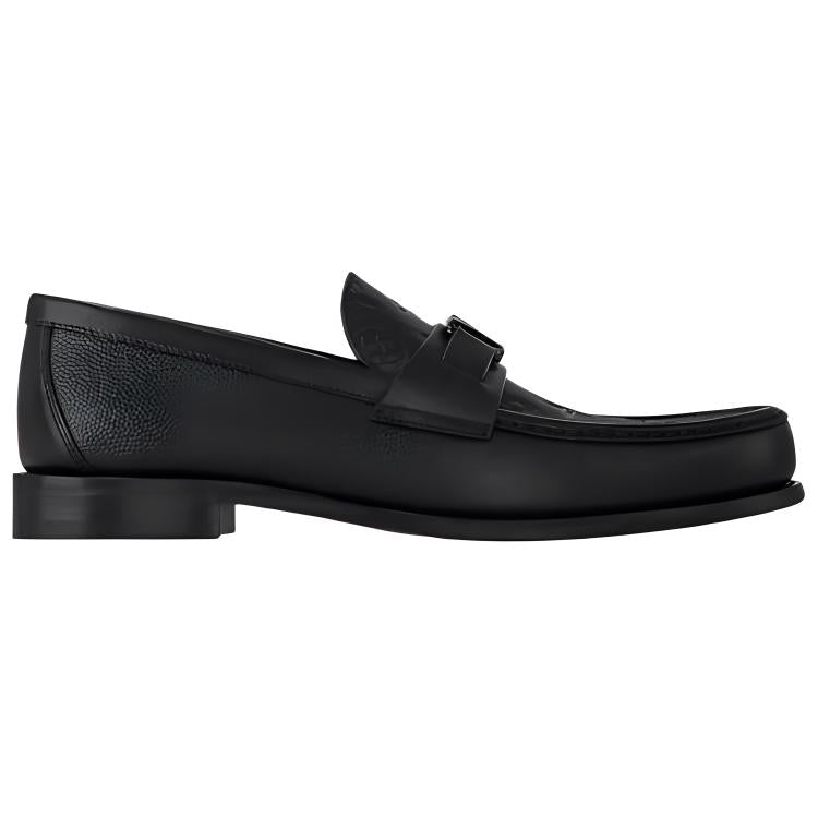 LOUIS VUITTON Major Loafers Men's Black