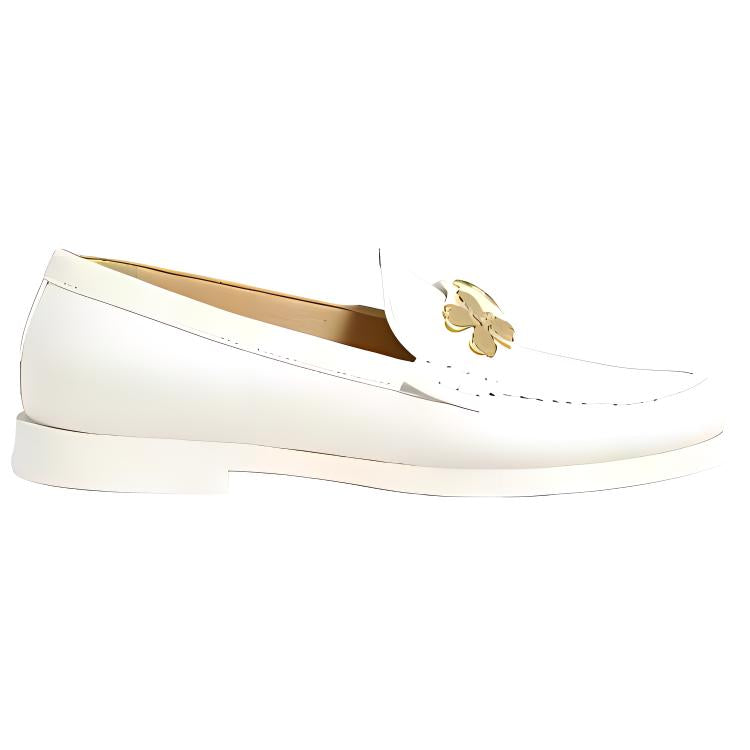 CHANEL Loafers Women's White