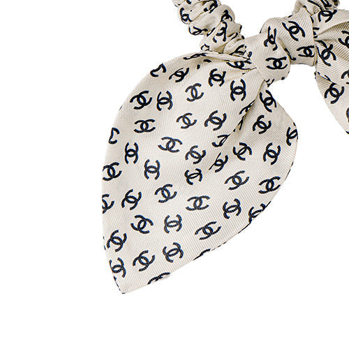 CHANEL Hair Ties Women's White