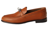 HERMES Destin Loafers Women's Brown