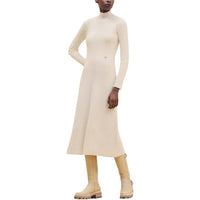 HERMES FW24 Long-Sleeved Dresses Women's White