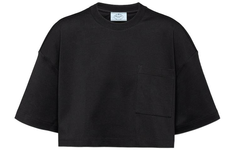 PRADA Crop Tops Women's Black