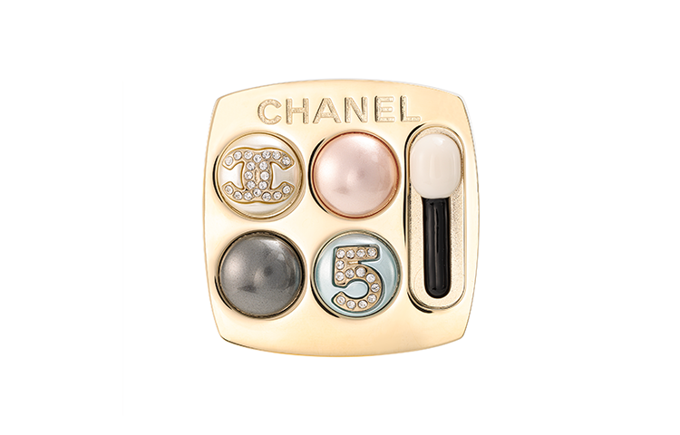 CHANEL Brooches Women's Gold