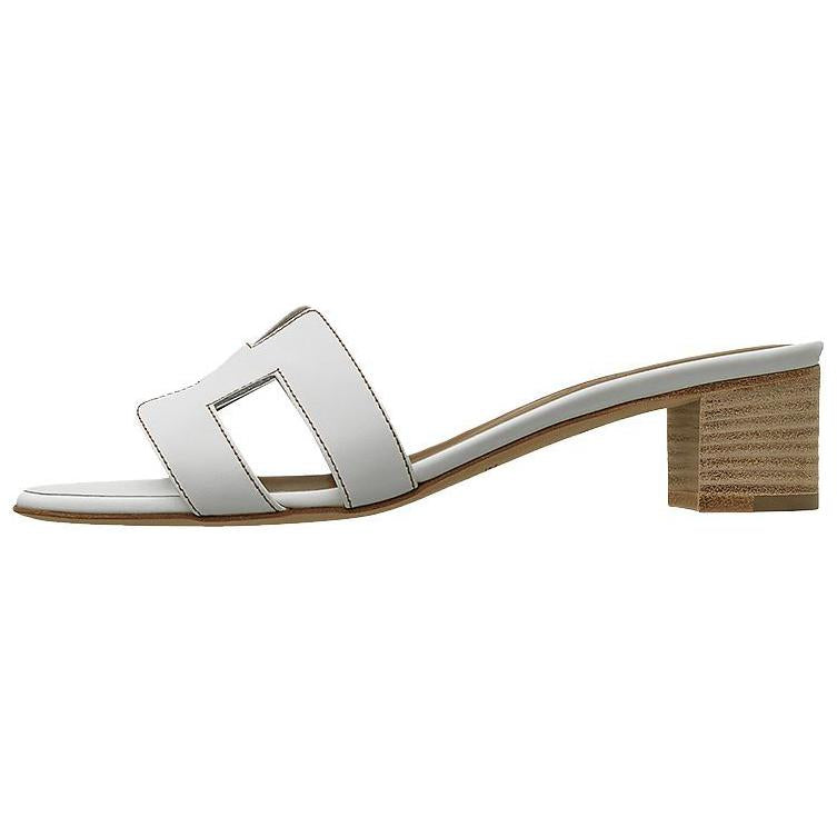 HERMES Oasis Noir Calfskin Women's