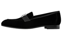 HERMES Paris Loafers Women's Black