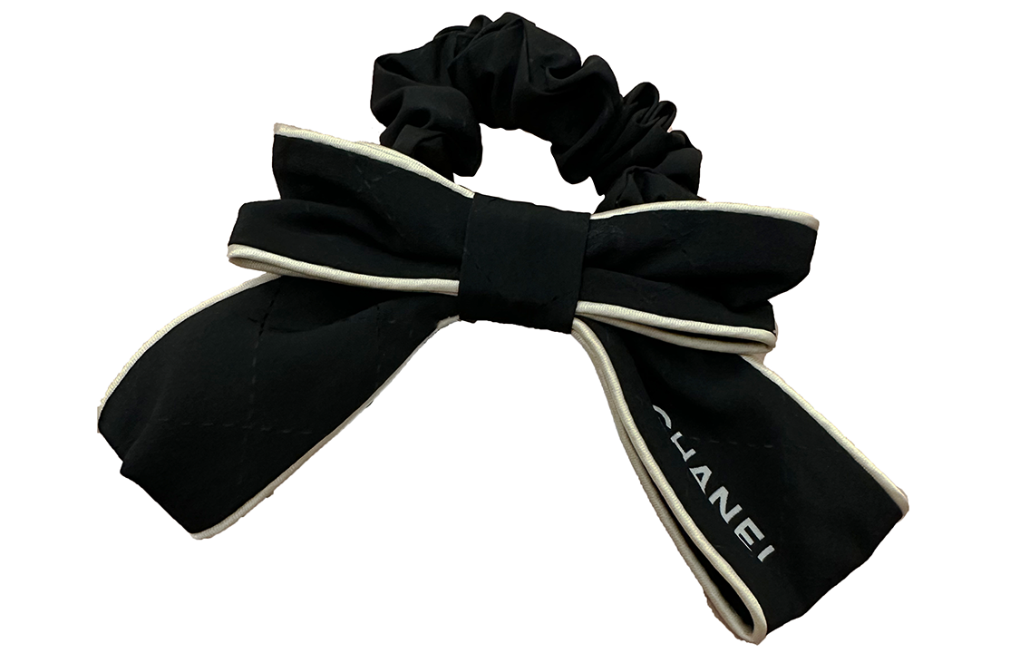 CHANEL Hair Ties Women's Black