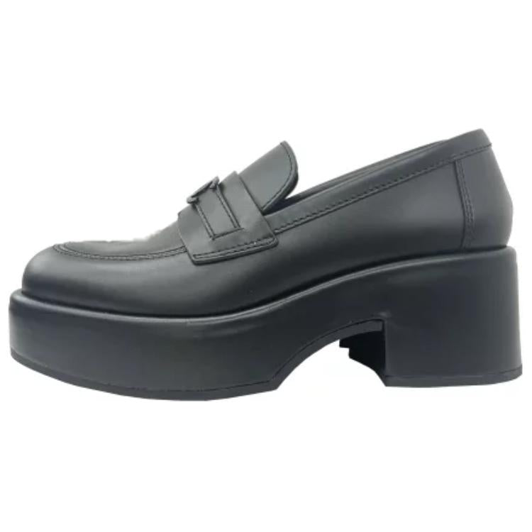 CHANEL Loafers Women's Black