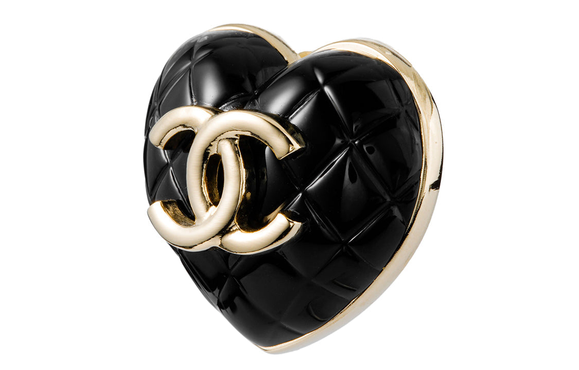 CHANEL Brooches Women's Black