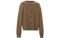 HERMES Cashmere Sweaters Women's Gobi Green