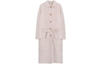 HERMES Coats Women's Umber