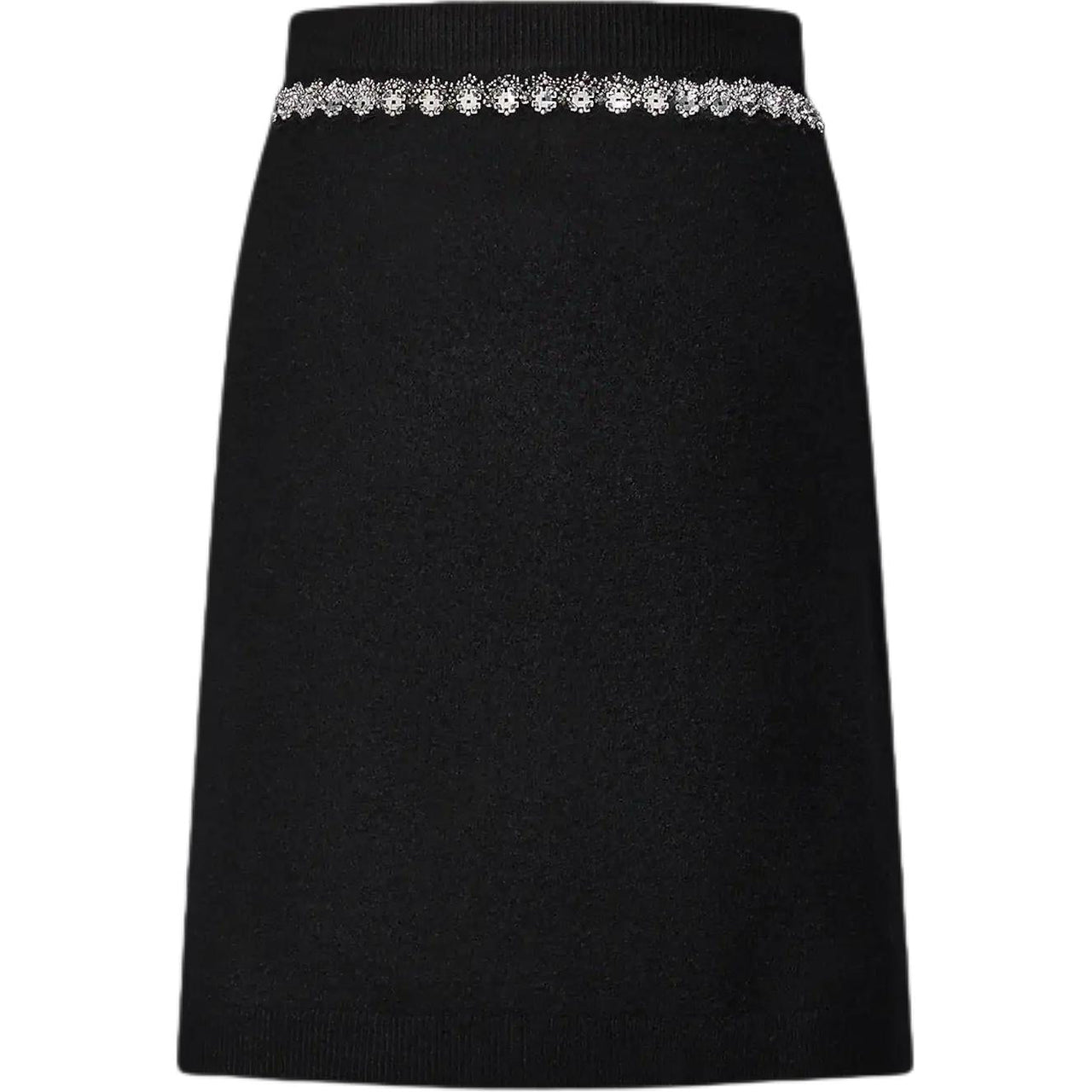 LOUIS VUITTON Jewel Button Knit Skirt
