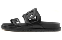 HERMES Odor Resistant Slide Slippers Women's Black
