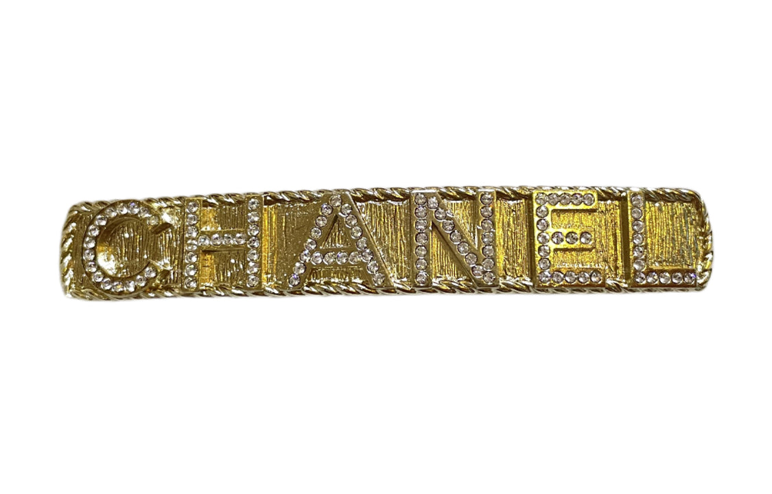 CHANEL Hair Clips Women's Gold