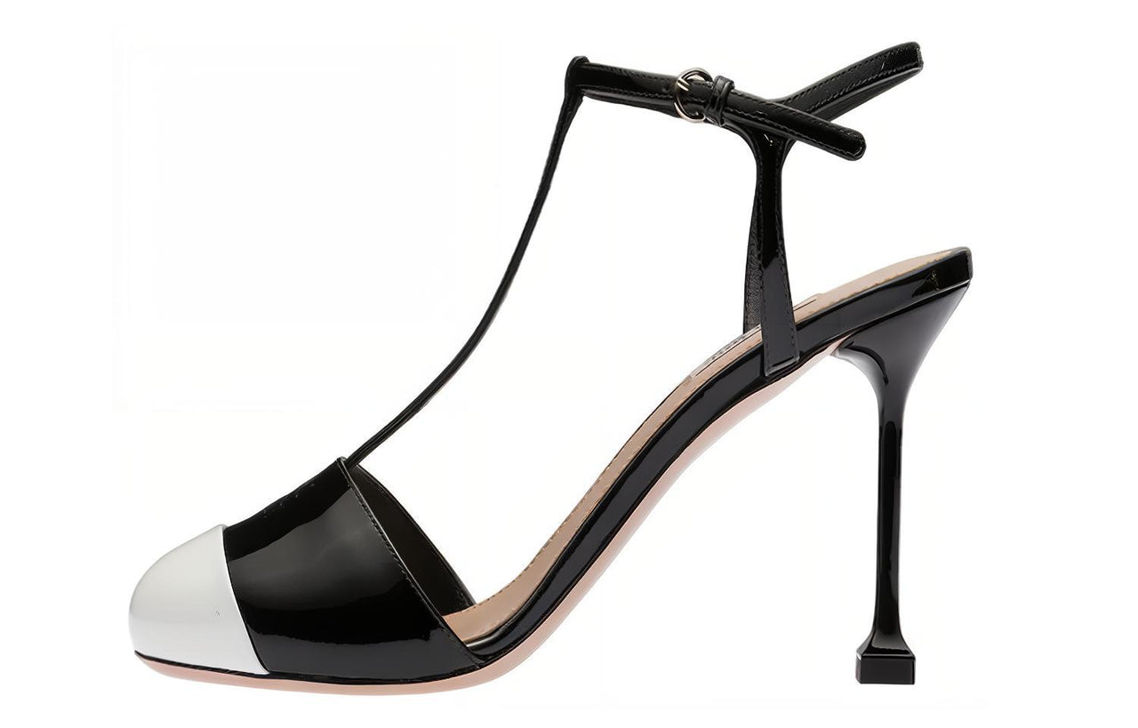 MIU MIU Killer Slim Heel High Heels Women's Black