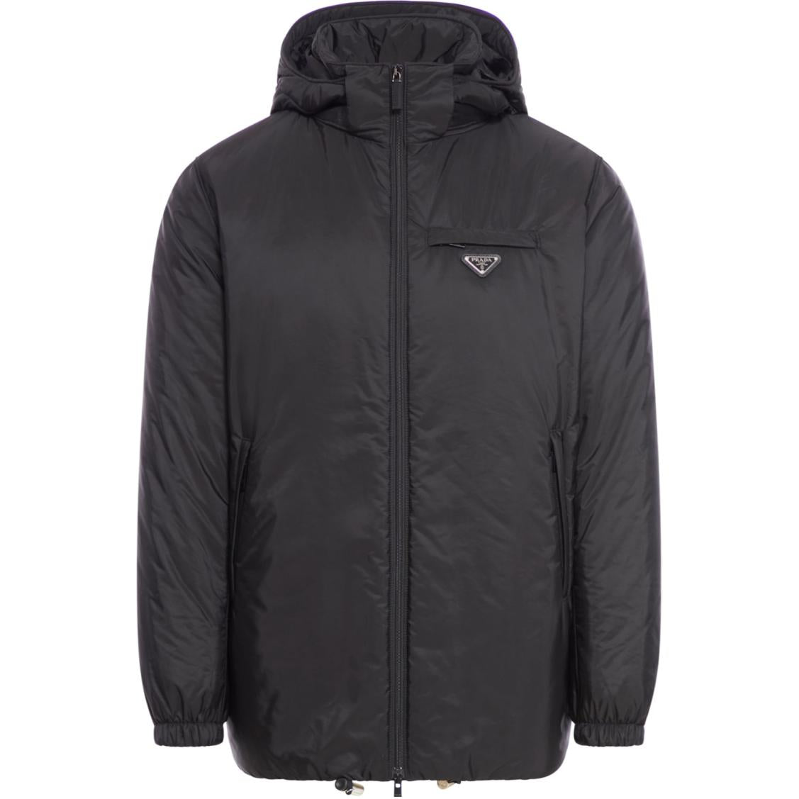 PRADA Zipped Hooded Padded Jacket