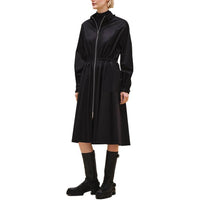 HERMES FW24 Long-Sleeved Dresses Women's Black
