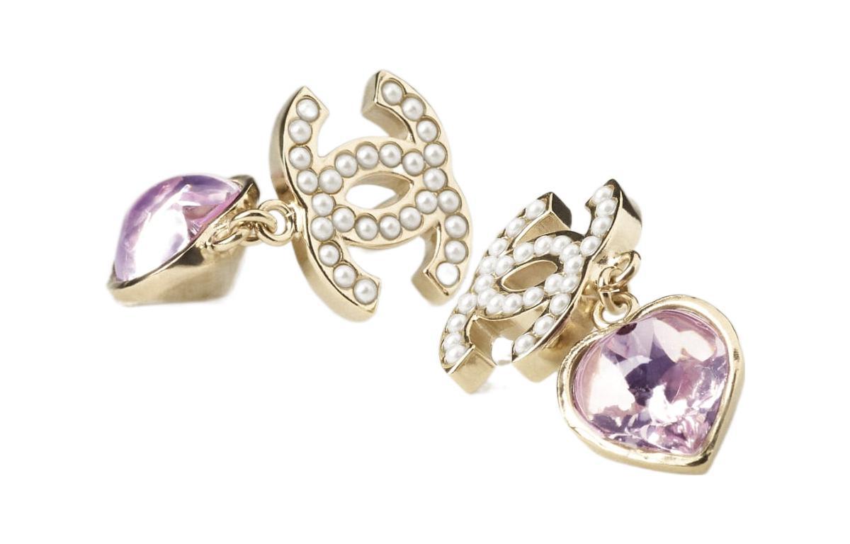 CHANEL Metal Earrings AB9100