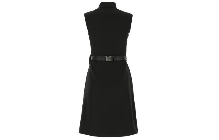 PRADA Sleeveless Dress Women's Black
