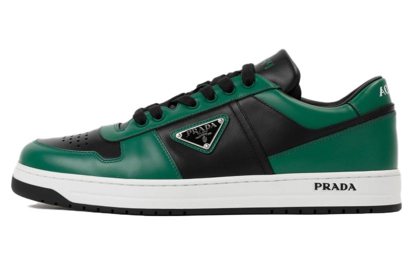 PRADA Low Top Skateboard Shoes Men's Green