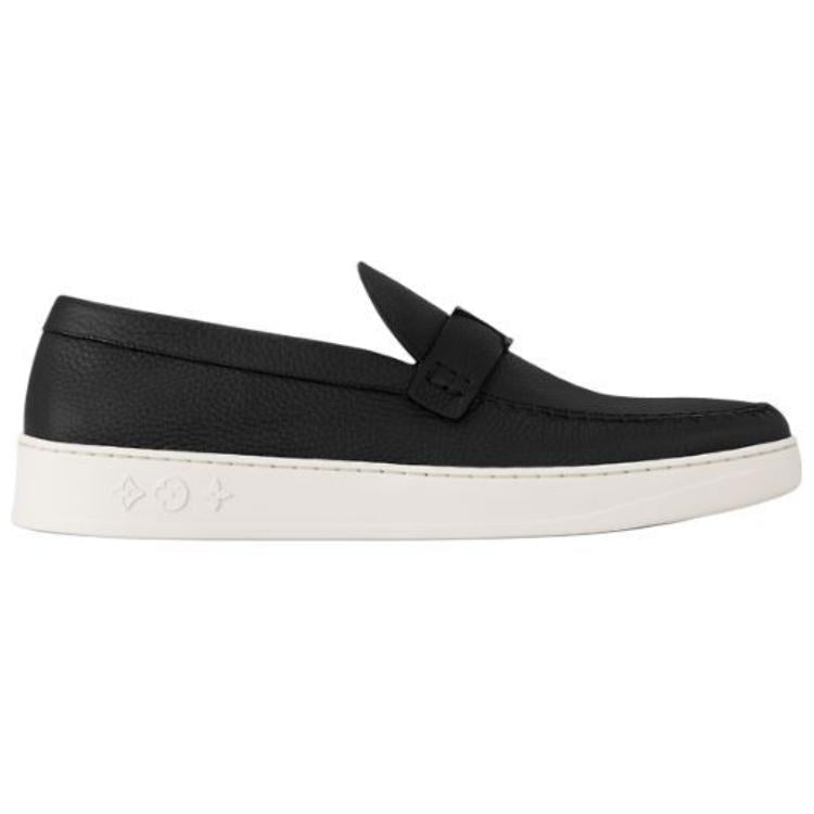LOUIS VUITTON Loafers Men's Black