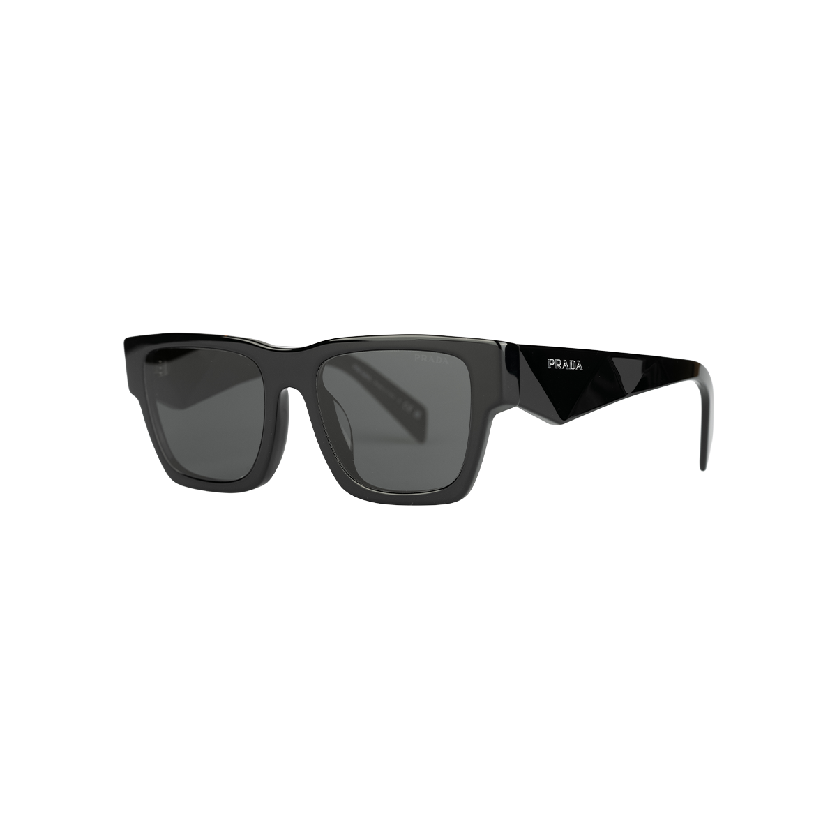 PRADA Acetate Square Sunglasses Unisex