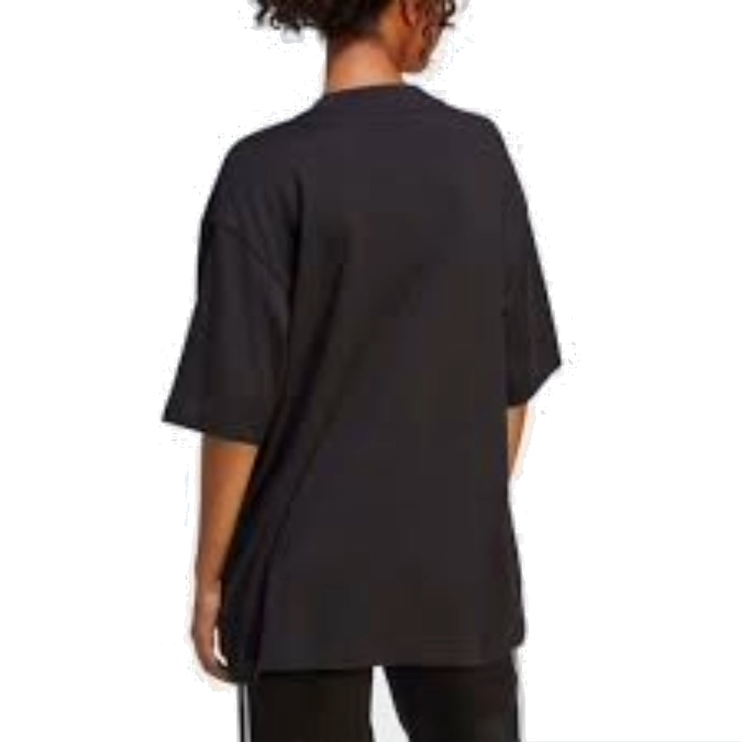 (WMNS) adidas Future Icons Badge of Sport Boyfriend T-Shirt Asia Sizing 'Black' H63008