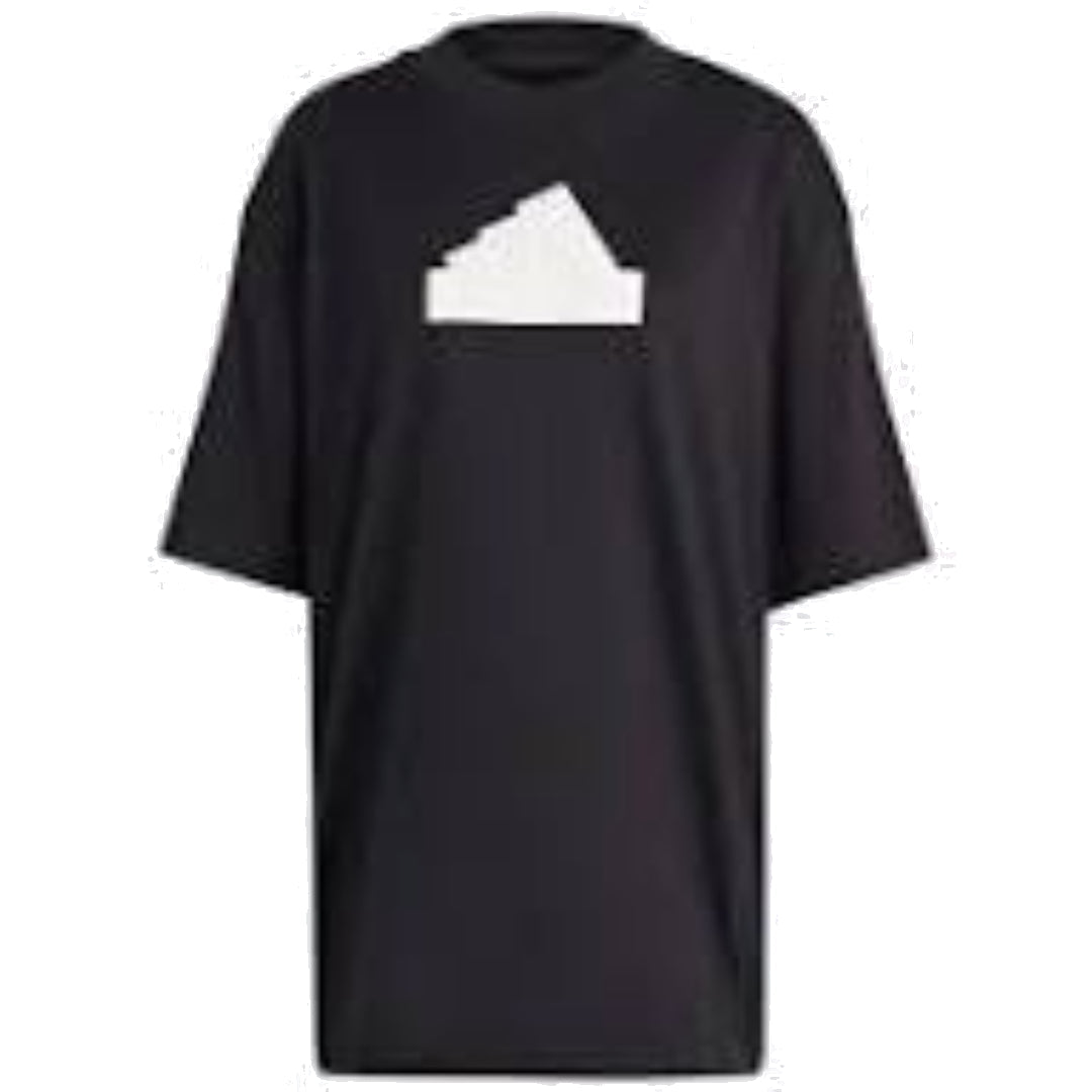 (WMNS) adidas Future Icons Badge of Sport Boyfriend T-Shirt Asia Sizing 'Black' H63008