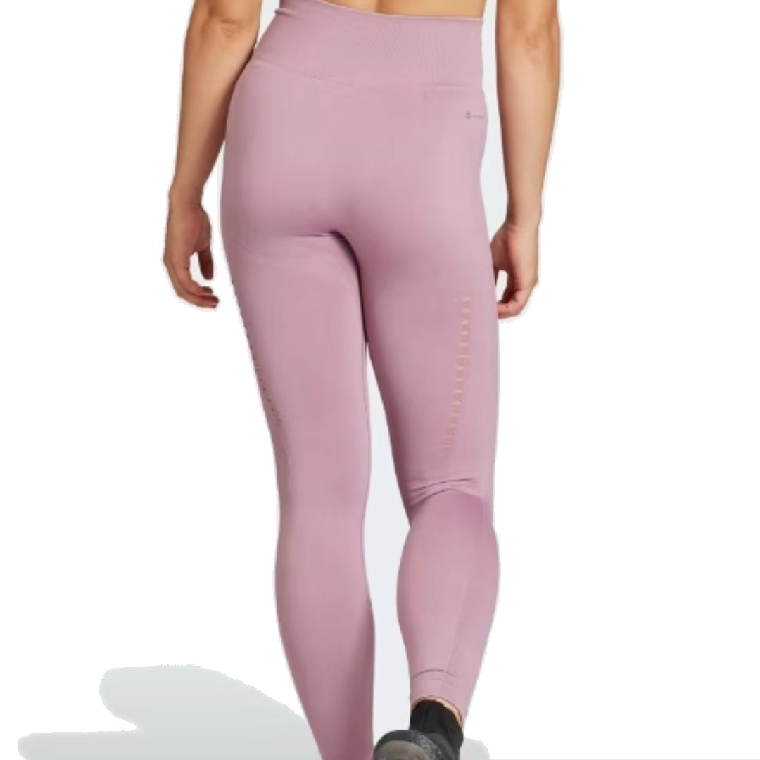 (WMNS) adidas Yoga Seamless 7/8 Leggings Asia Sizing 'Pink' HY3858
