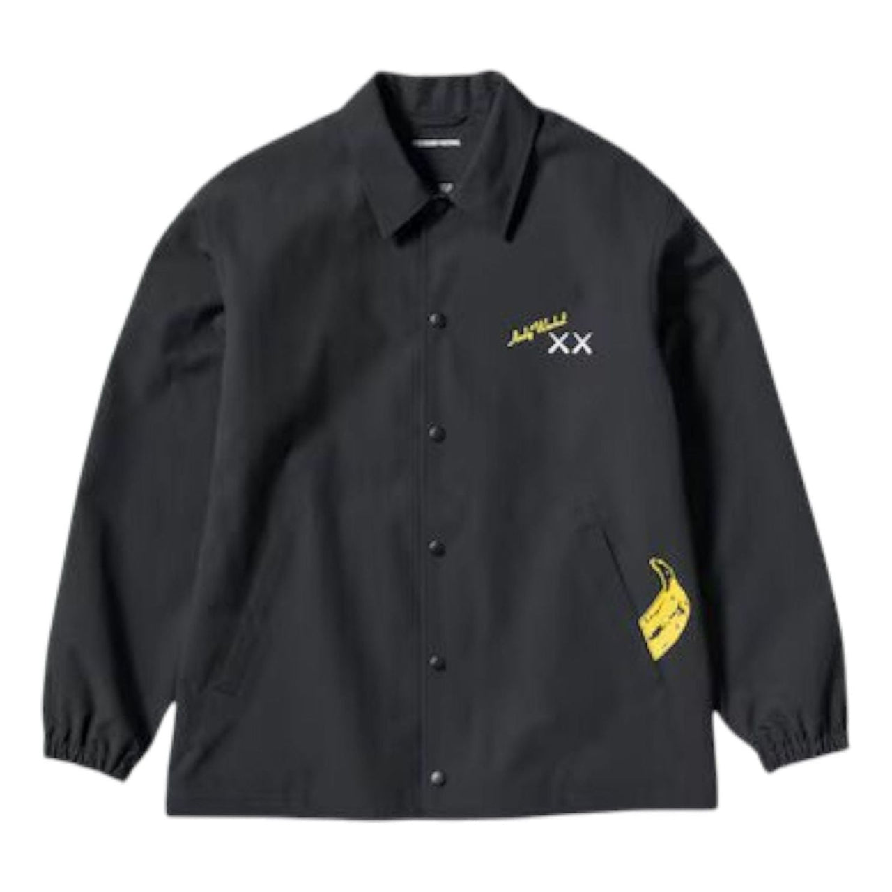 UNIQLO x KAWS x Warhol Coach Jacket 'Black' 474138-09