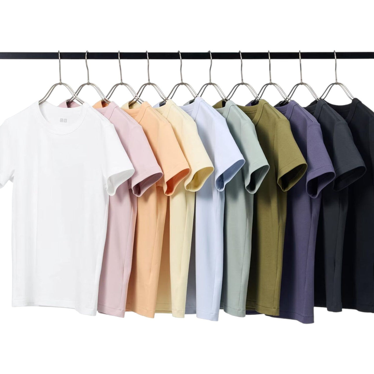 (WMNS) UNIQLO Crew Neck T-Shirt 'Dark Grey' 483456-08