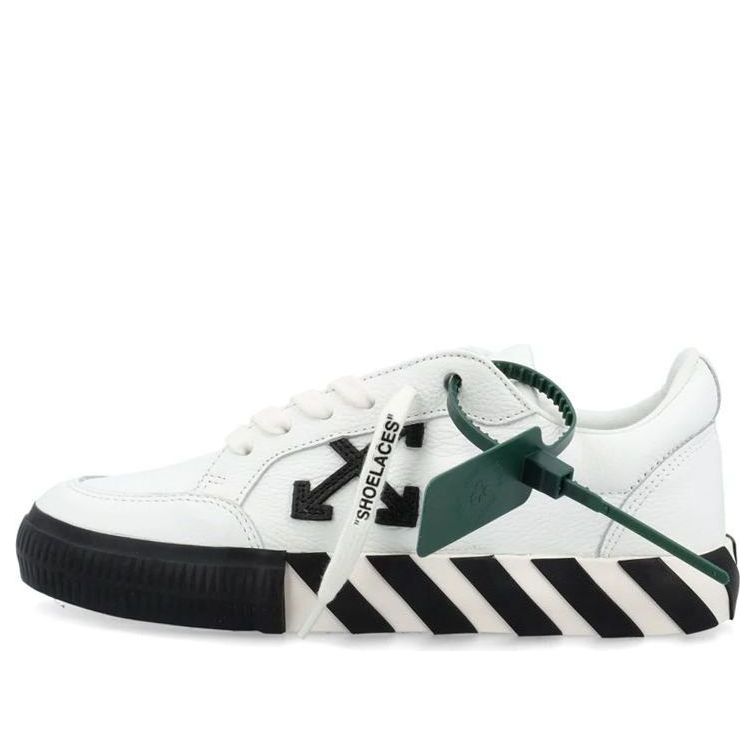 (WMNS) Off-White Vulc Sneaker 'White Black' OWIA272C99LEA0010110