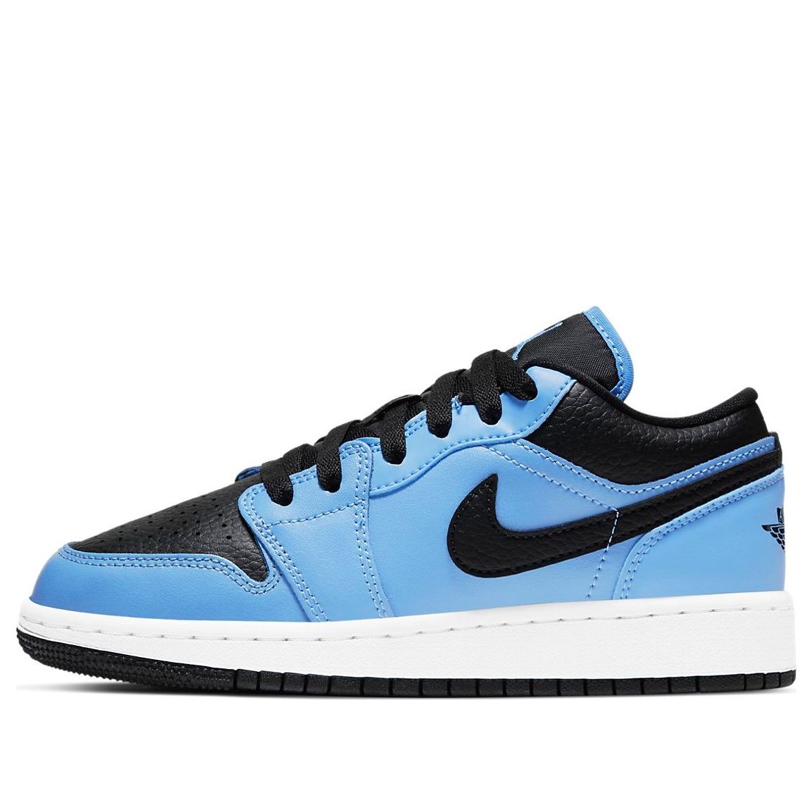 (GS) Air Jordan 1 Low 'University Blue Black' 553560-403