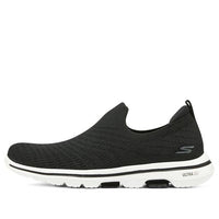 (WMNS) Skechers Go walk 5 'Black White' 124250-BKW