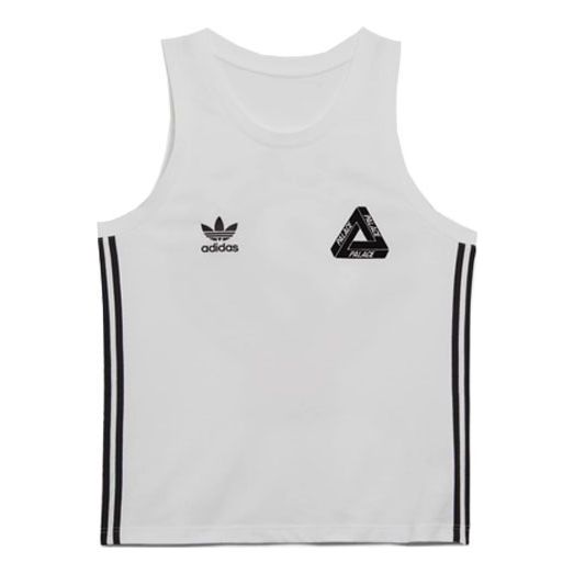 Palace X Adidas originals Graphic Vest Logo 'White' H61824