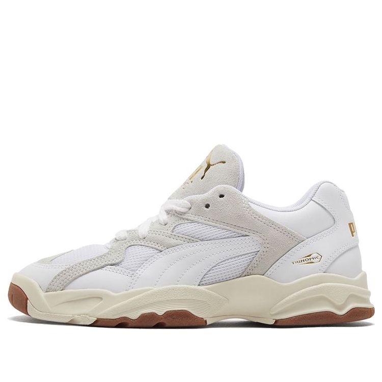 PUMA Performer Core Khaki/White/Gold Low sneakers 374103-01