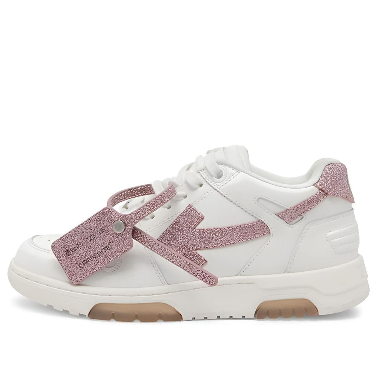 (WMNS) Off-White Out Of Office Low-Top Sneaker 'Pink White' OWIA259S22LEA0040130