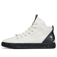 ANTA x SNOOPY Skateboarding Series Sneakers High 'White Black' 912138601-2