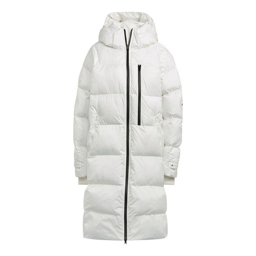(WMNS) adidas By Stella McCartney Longline Jacket Asia Sizing 'White' H58127