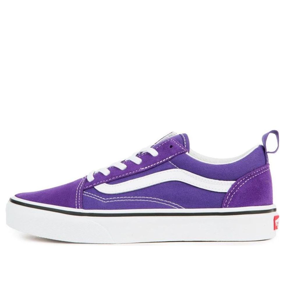 (GS) Vans Old Skool Elastic Lace Kids 'Heliotrope' VN0A3QPG4ME