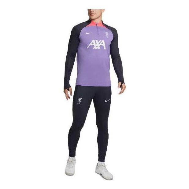 Nike Dri-FIT Liverpool F.C. Strike Knit Football Drill Top 'Purple' DZ0843-568