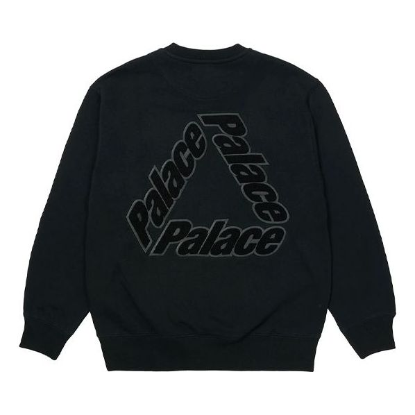 PALACE Alphabet Logo Pattern Round Neck Black P20CS006
