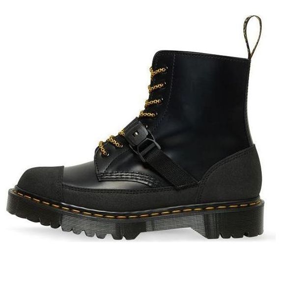 Dr.Martens 1460 Bex Tech Made in England Leather Lace Up Boots 'Black' 26881001