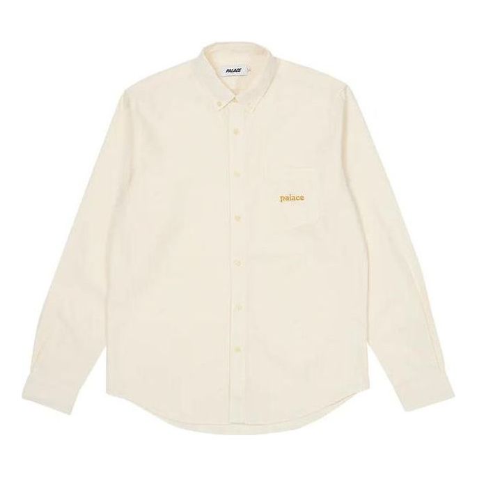 Palace Oxford Shirt 'Soft White' P24SHT019