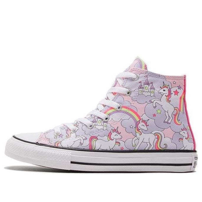 (GS) Converse Chuck Taylor All Star Big Unicorn Pink/White/Purple 669107C