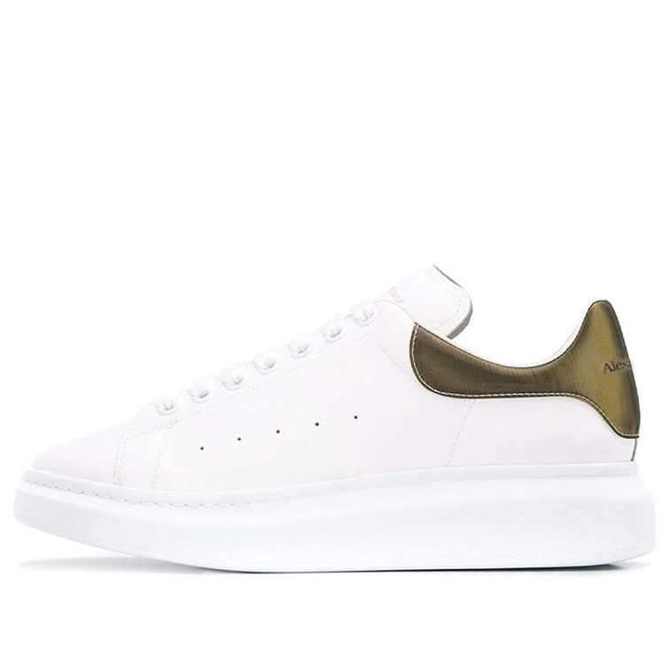 Alexander McQueen Oversized Contrast Metallic 'White' 553680WHYBJ9075