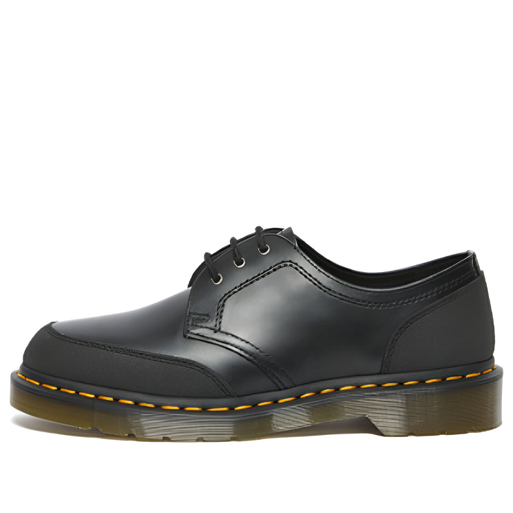 Dr. Martens 1461 Guard Panel Leather Shoes 'Black' 27465001
