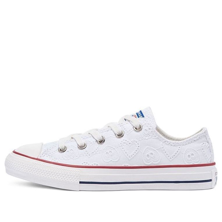 (GS) Converse Chuck Taylor All Star Low Top 'Vintage White' 671098C